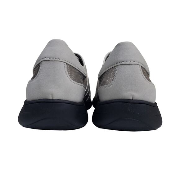 Trotters Womens 7 Joy Slip-On Sneaker in Pewter Gray Silver Leather NEW - Picture 6 of 11